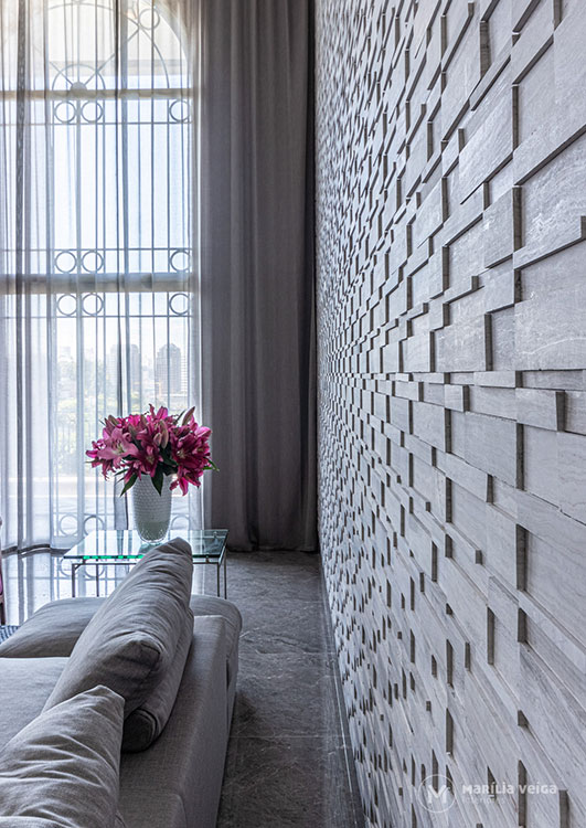 Pedras e revestimentos no design de interiores – imagem 12