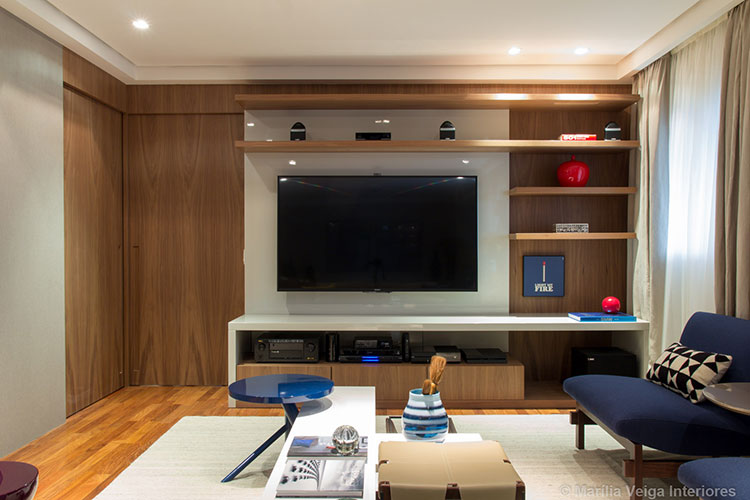 Home theater integrado é o queridinho em projetos de interiores