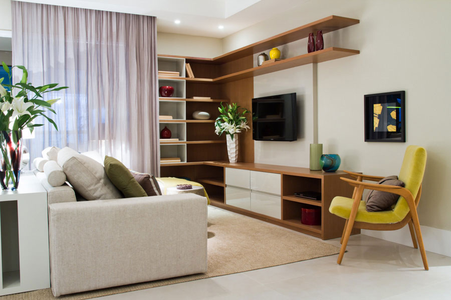 Apartamento Decorado Jardins do Brasil, 170 m² – projeto Marília Veiga Interiores, foto 1