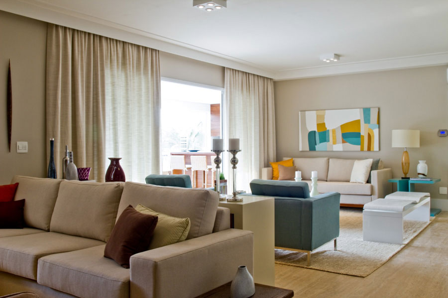 Apartamento Decorado de 196 m² em São Caetano – projeto Marília Veiga Interiores, foto 1