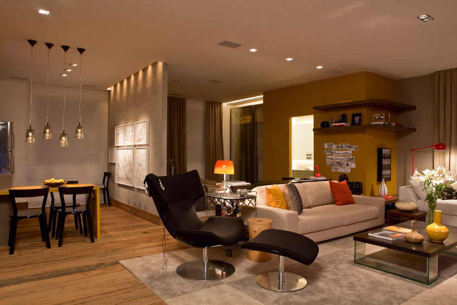 Projeto de Decoração Loft Cineasta Casa Cor – ambiente de mostra Marília Veiga Interiores, foto 1