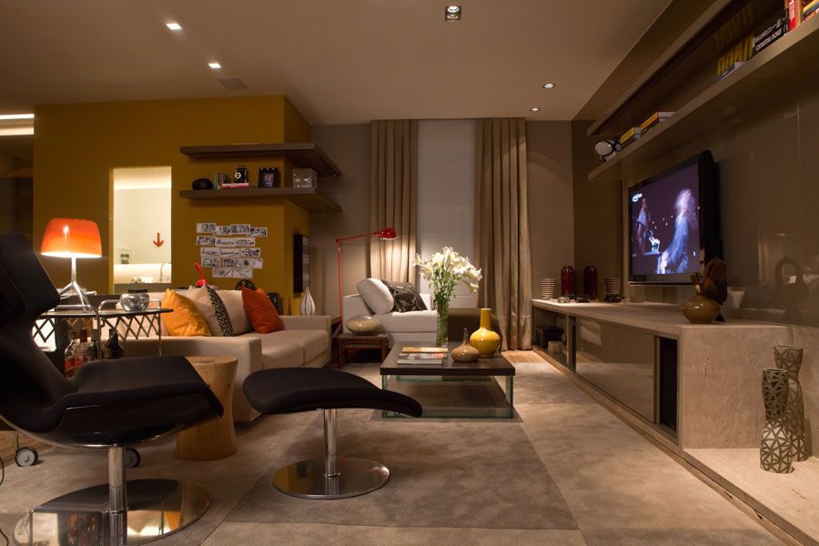 Projeto de Decoração Loft Cineasta Casa Cor – ambiente de mostra Marília Veiga Interiores, foto 4