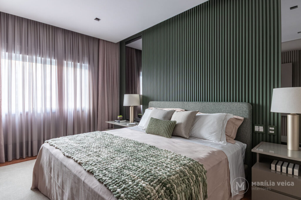 arquitetura de interiores bem-estar quarto casal