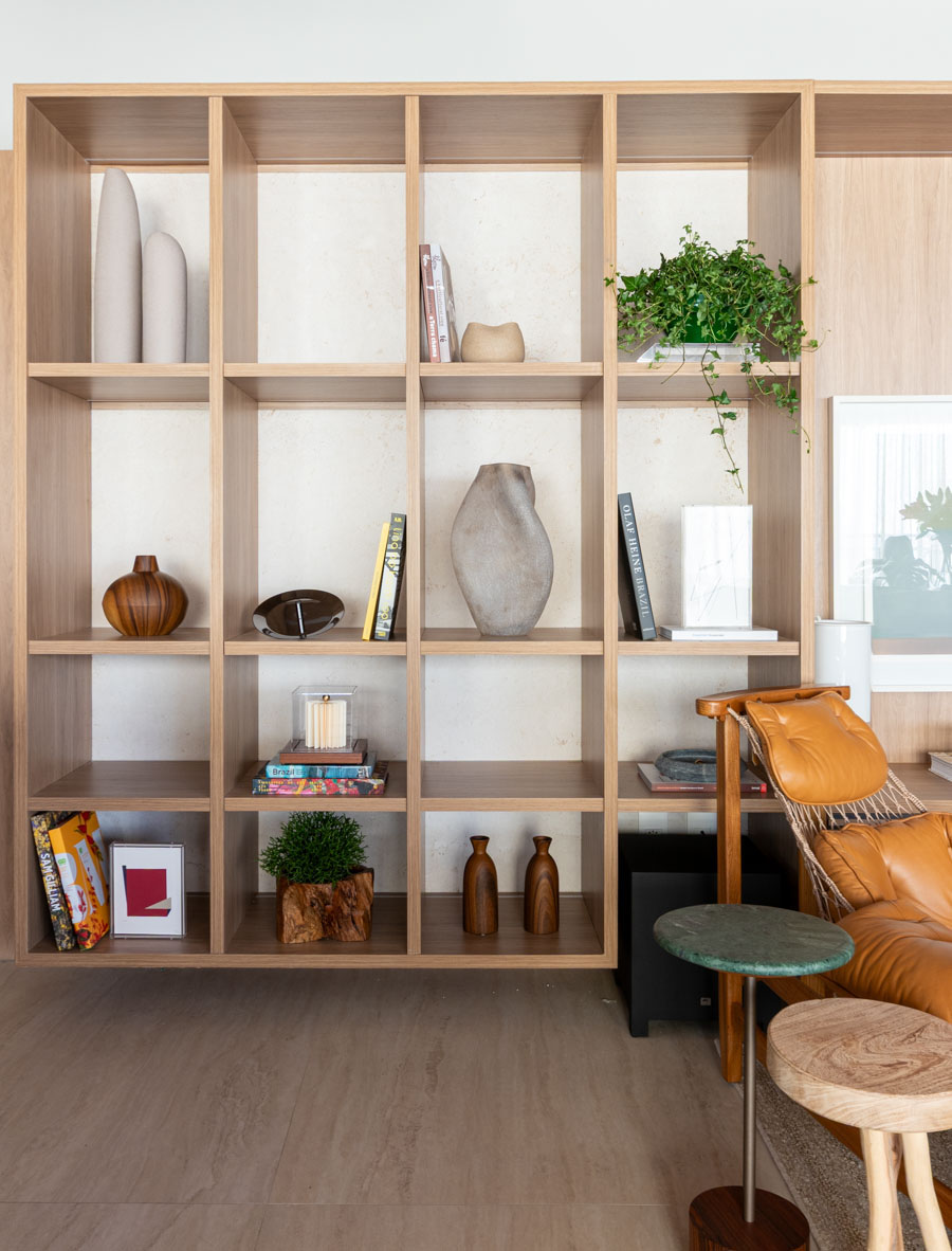 estantes contam historias, Projeto Apartamento Jardim Paulista